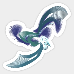 A Duck of a Different Color Sticker